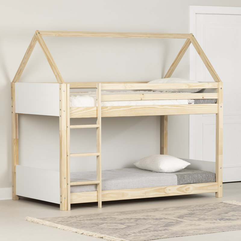 South shore bebble twin bunk bed top